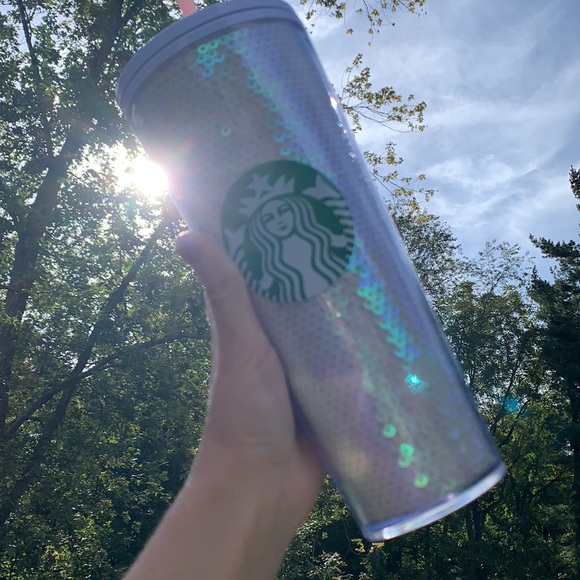 Starbucks pearl sequin tumbler - Picture 3 of 14